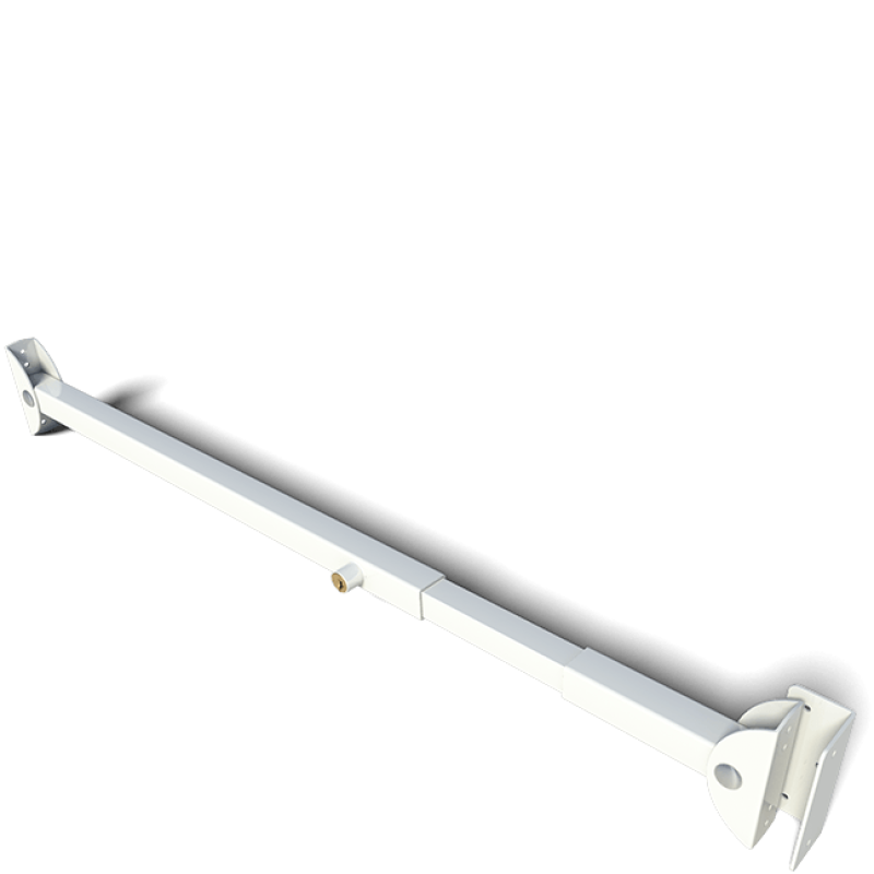 Wens Gedateerd slinger SecuBar Plus wit schuifpui- en schuifraambeveiliging - deurbeslag.nl