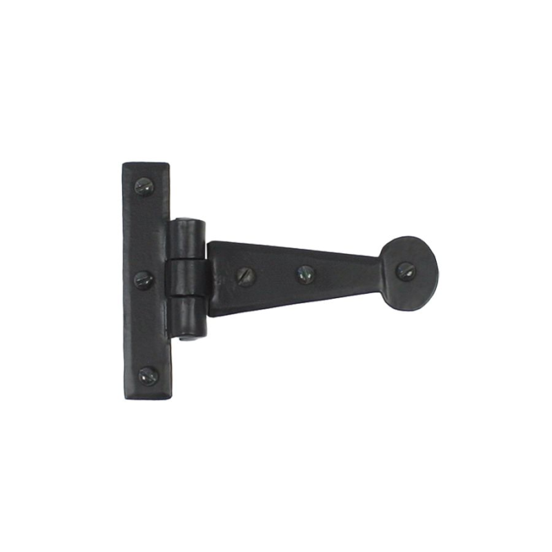 Wardlo scharnierheng 80mm smeedijzer zwart