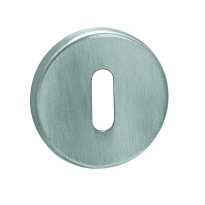 Artitec Wallebroek Sleutelrozet rond, mat RVS, 50x7mm