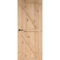 Austria binnendeuren Roble Dos links, stomp 88x211,5 cm