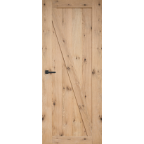 Austria binnendeuren Roble Uno links, stomp 93x231,5 cm