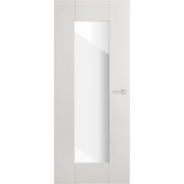Austria binnendeuren Sense Brave blank glas opdek rechts, 83x201,5 cm