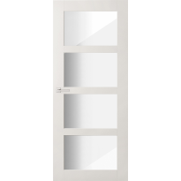 Austria binnendeuren Sense Bright H804 blank glas stomp , 78x211,5 cm