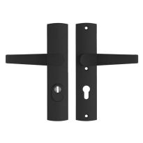 AXA 6662 All Black VH garnituur kruk/kruk met kerntrekbeveiliging