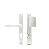 AXA 6765 Curve smal D-knop/kruk VH garnituur met kerntrekbeveiliging, PC72