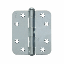 AXA Scharnier 1607 ronde hoek 89x80mm staal gegalvaniseerd