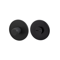 Buster and Punch Linear rond toiletgarnituur 57mm zwart