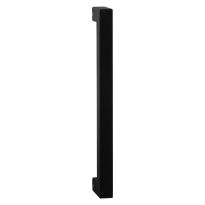 Deurgreep recht GPF11 22x400mm hoogte 55mm zwart