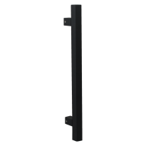 Deurgreep T-model GPF10 30x1600mm hoogte 70mm zwart