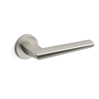 Deurkruk op rozet Isi 1081 mat nikkel 51x6mm - rechtswijzend