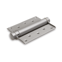 Dulimex bommerscharnier enkelwerkend zilvergrijs, 125 mm lang