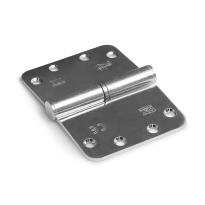 Dulimex kogelstiftpaumelle kantelaaf staal ronde hoek 125x89mm SKG3 DIN links