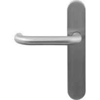 GPF1005.20L Hoa deurkruk op langschild blind linkswijzend