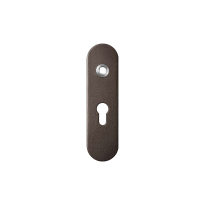 GPF1110.A1L kortschild afgerond PC55 linksdraaiend Dark blend