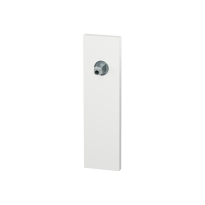 GPF1115.62.401 kortschild rechthoekig BB56 wit met vastgelaste knopvastzetter