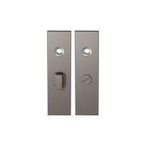 GPF1115.A3 kortschild rechthoekig WC55/8 grote knop Mocca blend