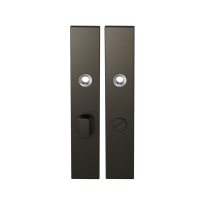 GPF1125.A1 langschild rechthoekig WC63/8 grote knop Dark blend