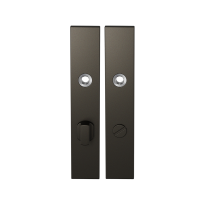 GPF1125.A1 langschild rechthoekig WC72/8 grote knop Dark blend