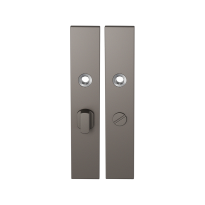 GPF1125.A3 langschild rechthoekig WC55/8 grote knop Mocca blend