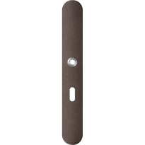 GPF1170.A1L langschild afgerond BB56 linksdraaiend Dark blend