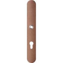 GPF1170.A2L langschild afgerond PC72 linksdraaiend Bronze blend