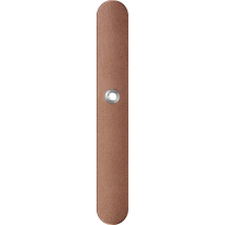 GPF1170.A2R langschild afgerond blind rechtsdraaiend Bronze blend