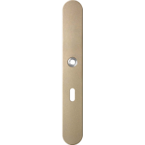 GPF1170.A4L langschild afgerond BB56 linksdraaiend Champagne blend