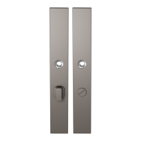 GPF1175.A3 langschild rechthoekig WC63/8 grote knop Mocca blend