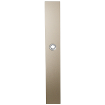 GPF1175.A4L langschild rechthoekig blind linksdraaiend Champagne blend