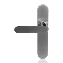 GPF2095.20L Knipo duo deurkruk op langschild blind linkswijzend