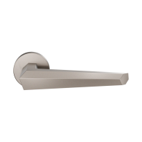GPF3112.A3.00 Rua deurkruk op ronde rozet Mocca blend, 50x8mm