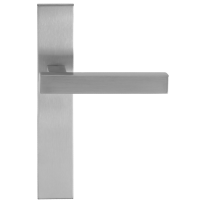 GPF3115.25 Hinu deurkruk op langschild PC72