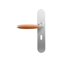 GPF4041.20L Ika XL deurkruk op langschild BB56 linkswijzend