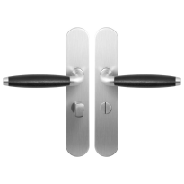 GPF4231.20 Ika XL deurkruk op langschild WC57/5 normale knop