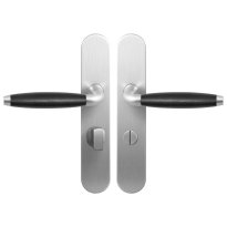 GPF4231.20 Ika XL deurkruk op langschild WC63/8 grote knop