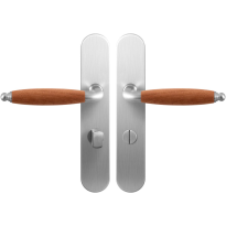 GPF4336.20 Ika XL deurkruk op langschild WC63/8 normale knop