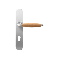 GPF4341.20R Ika XL deurkruk op langschild PC72 rechtswijzend