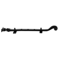 GPF6610.60 raamuitzetter 340mm, inclusief 2 pennen smeedijzer zwart