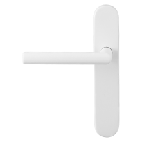 GPF8212.60 Toi deurkruk op langschild wit PC72 23015