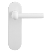 GPF8237.50 Hipi deurkruk op kortschild wit blind
