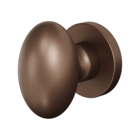 GPF9851.A2-00 Bronze Blend ei-knop S5 62mm met wisselstift op ronde rozet