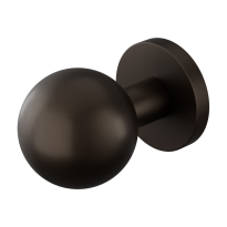 GPF9854.A1-00 Dark Blend kogel knop S5 50mm met wisselstift op ronde rozet