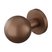 GPF9854.A2-00 Bronze Blend kogel knop S5 50mm met wisselstift op ronde rozet