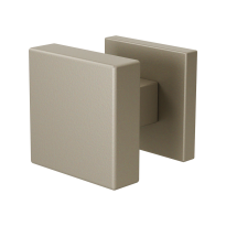 GPF9948.A4-02L Champagne blend vierkante knop S1 53x53x16mm draaibaar met vierkant rozet links