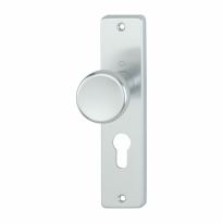 Hoppe binnenschild deurknop 378 - PC55 naturel