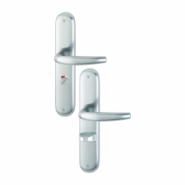 Hoppe binnenschild deurkruk Atlanta - WC63 naturel. Dit artikel is niet meer leverbaar: vervangend artikel in RVS-look is de CC04500090-VIR