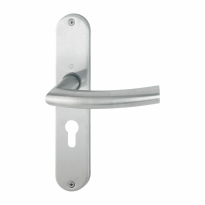 Hoppe binnenschild deurkruk Trondheim - PC55  mat chroom
