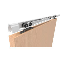 Husky Pro Dual softclose schuifdeursysteem-set met aluminium rail 200 cm