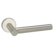 Impresso Alton deurkruk op rozet 53x9mm RVS geborsteld
