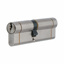 Iseo F6 Extra S veiligheidsprofielcilinder - Messing mat vernikkeld dubbele cilinder 45/55